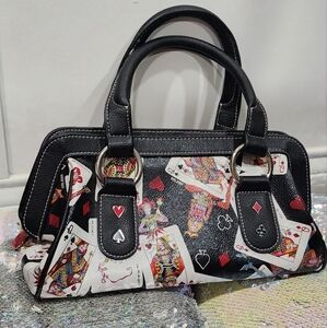 Sydney Love Queen of Poker Gambling Hand Bag Casino Royale Vegas style